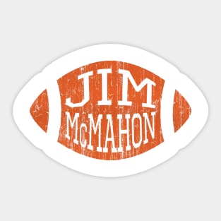 Jim McMahon Chicago Football Sticker